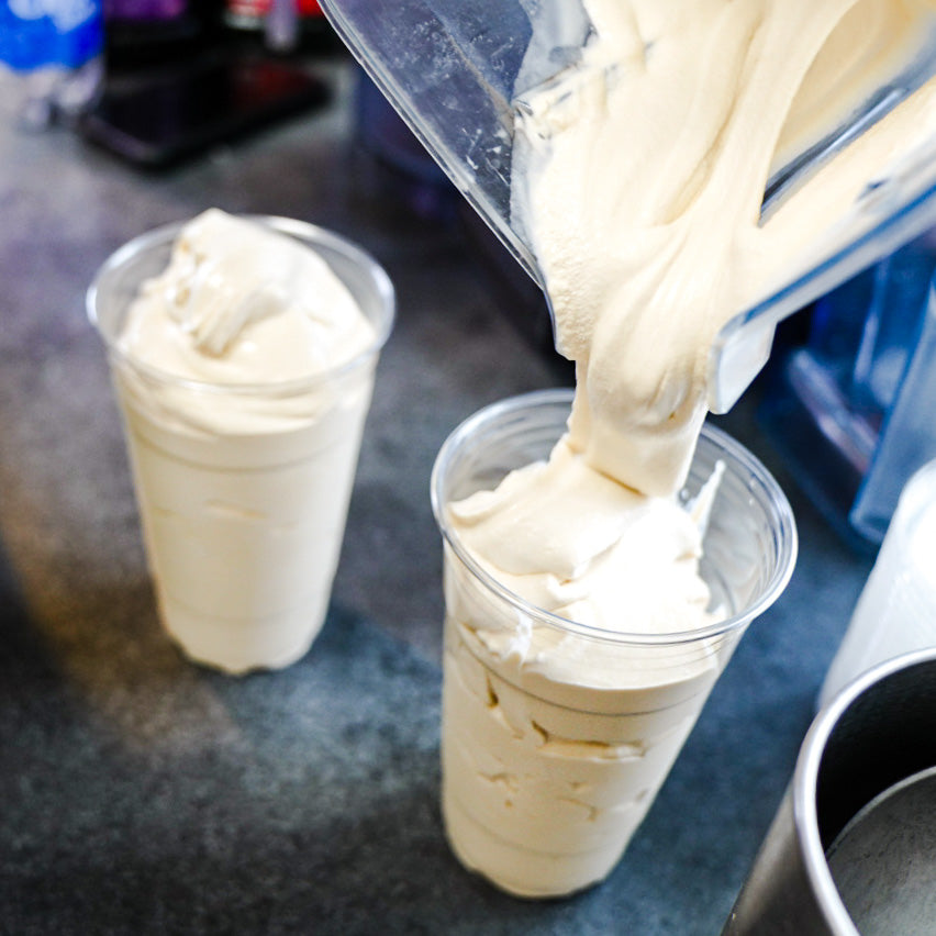 Old Fashioned Milkshakes at The Coffee Barn